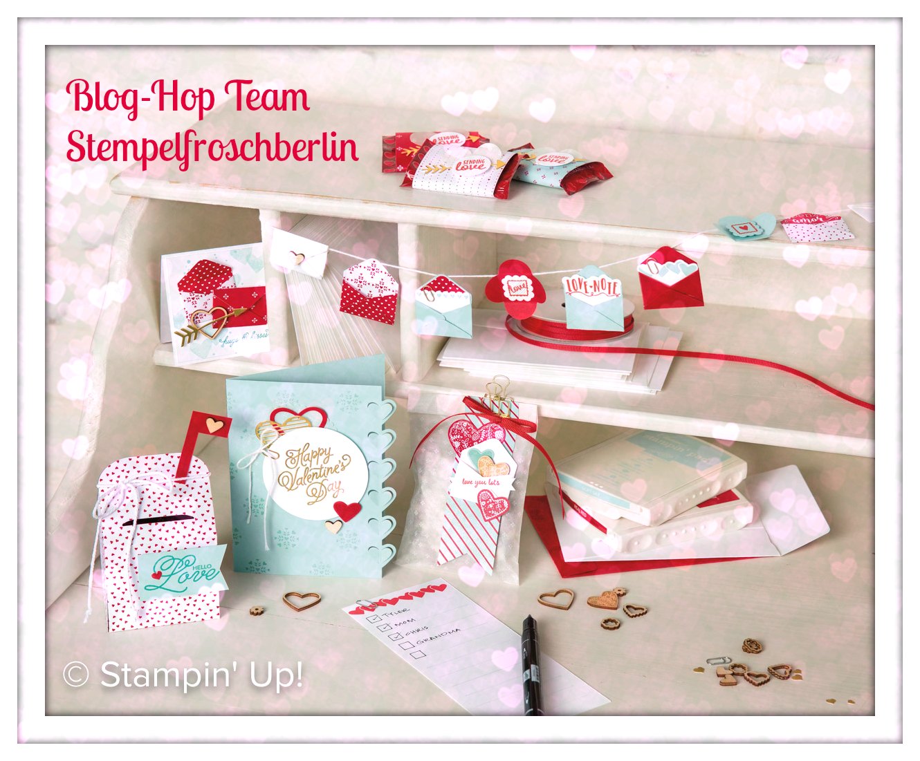 Blog Hop Team Stempelfroschberlin – Valentinstag