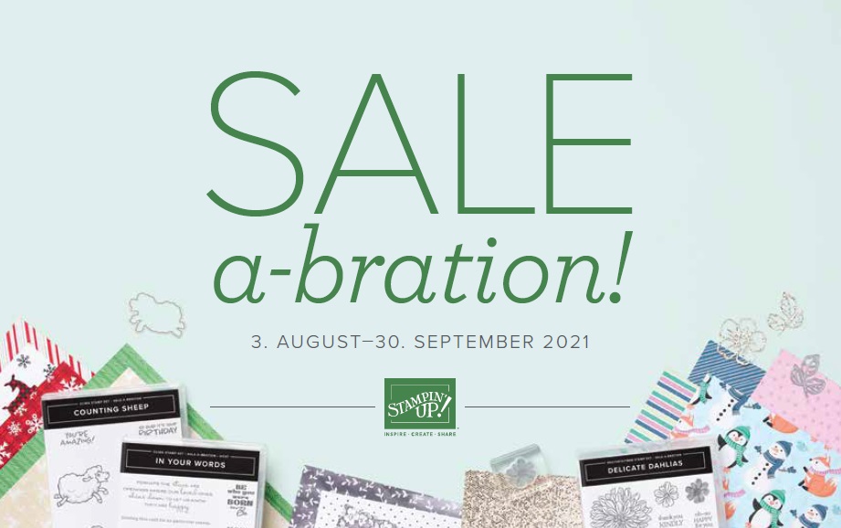 Der neue Herbst- / Winterkatalog 2021 ist da und Start der 2. Sale-a-bration!