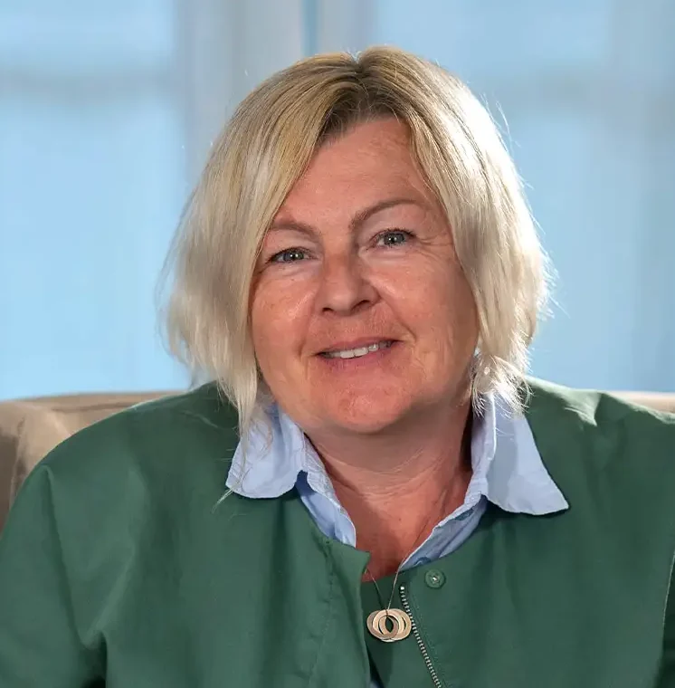 Portrait of Susanne Klima – co-founder with a background in education and coaching; contributes to team dynamics, ethics, and organizational development. Portrait of Susanne Klima – co-founder with a background in education and coaching; contributes to team dynamics, ethics, and organizational development.