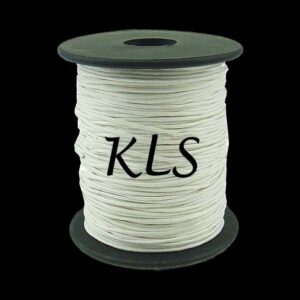 Ref 3302 – 10 mètres Cordon Ciré – Fil coton 1mm – Coloris au Choix