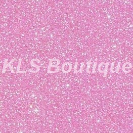 Feuille Flock Thermocollant Rose Clair Pailleté 30×20 cm