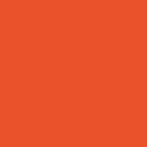Ref 881-Orange - 8 Feuilles Papier Cartonné A5 Orange