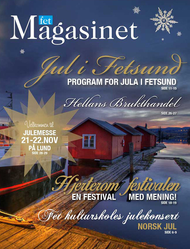 Cover til Fet Magasinet 4 2015