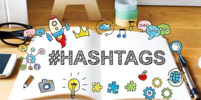 Finne gode hashtags #