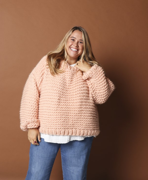 Nolita Sweater from We Are Knitters - Easy Knit Kit | knitwear trends winter 2020
