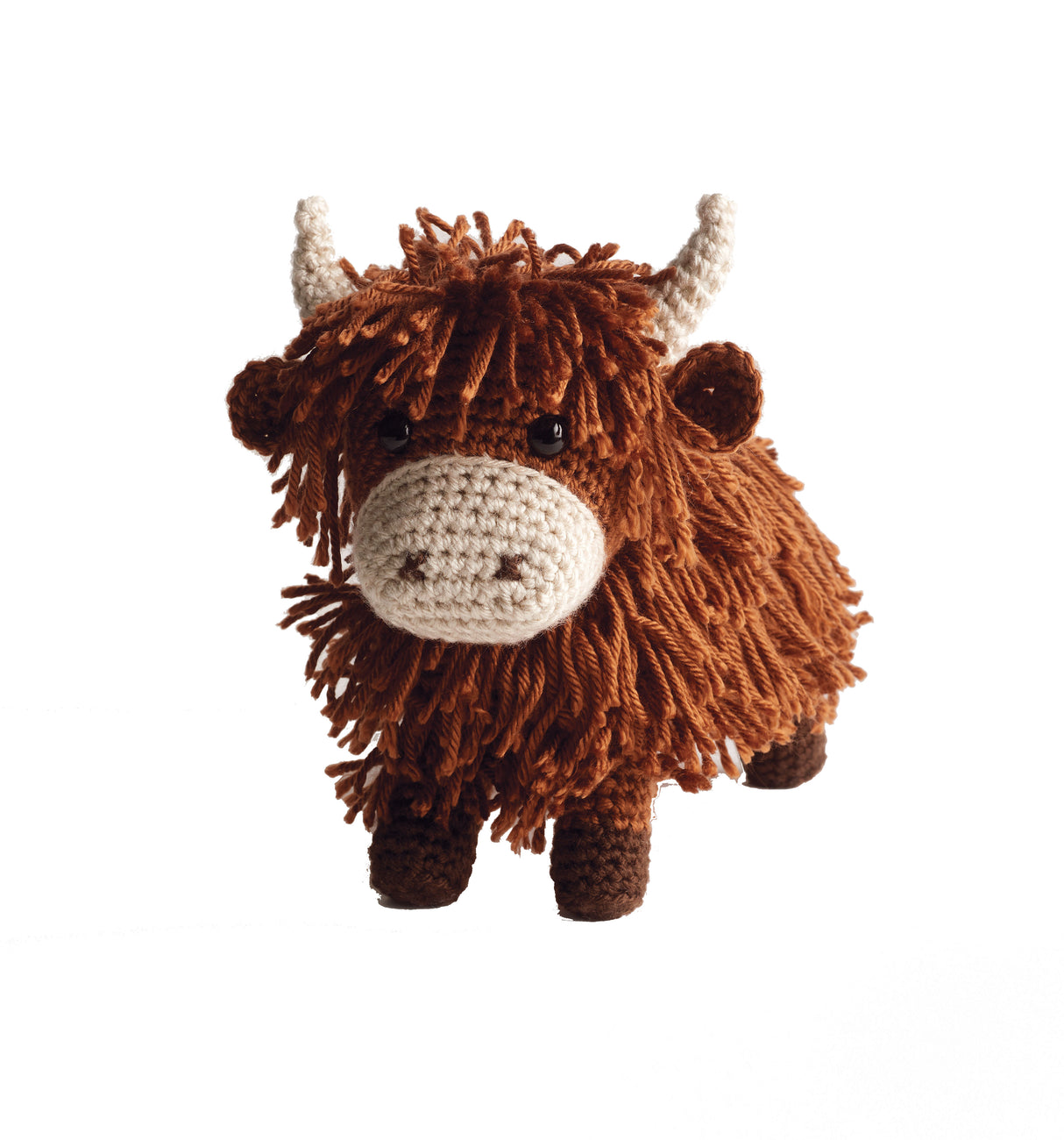 Crochet Highland Cow Kit from Mary Maxim