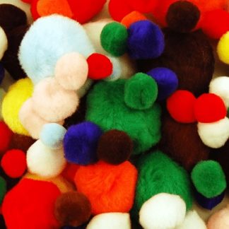 Vaessen Creative  Pompons 100pcs