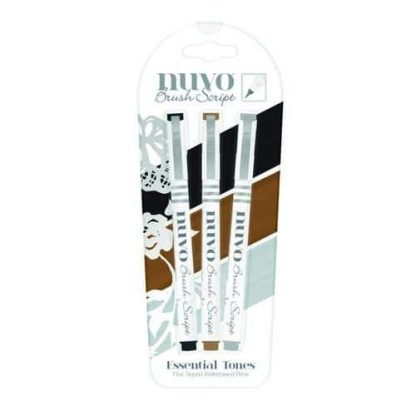 Nuvo brush script pens - essential tones