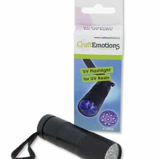 CraftEmotions UV zaklamp LED