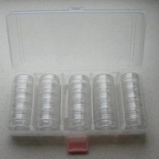 Opbergdoosjes 25 ST/ set 185x85x32mm pots 30x22-7mm