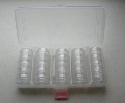 Opbergdoosjes 25 ST/ set 185x85x32mm pots 30x22-7mm