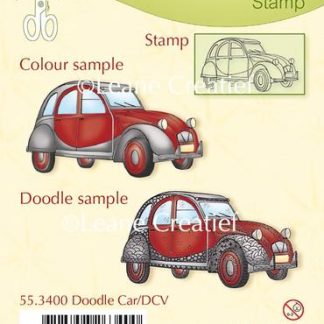 LeCrea - Doodle clear stamp Car DCV