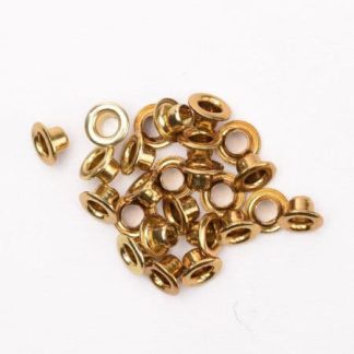 eyelets 25st metallic brass