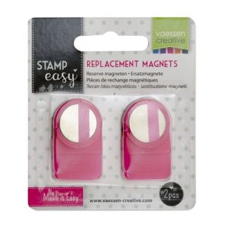 Vaessen Creative  Stamp Easy Reserve magneten 2stuks