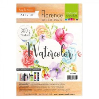 Florence -Watercolor paper texture 300g A4 10pcs