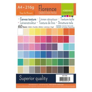 Florence Cardstock papier texture A4 216gr