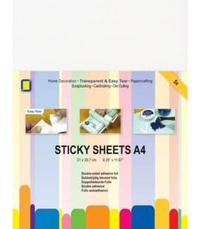 JEJE Produkt Sticky sheets A4 5 sheets
