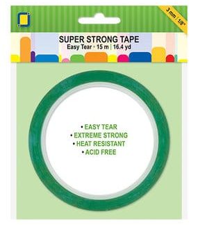 JEJE Produkt Super Strong Tape Easy Tear 15mx3mm