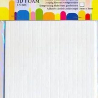 JeJe Foam dots 1,5 X 5 x 5 mm 1 PK