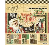 Graphic 45 Christmas Time 30.5*30.5cm Collection Pack