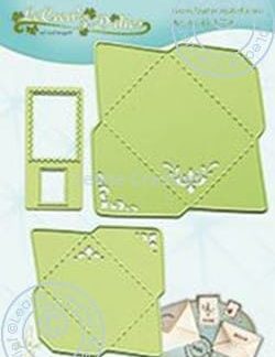 LeCrea - LeaÂbilitie Envelopes snij en embossing mal