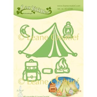 Leabilitie - Camping snij en embossing mal