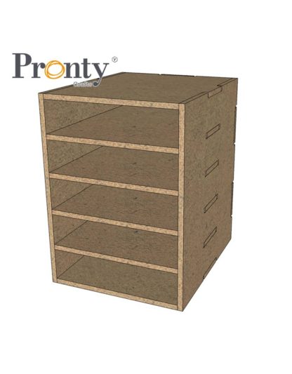 Pronty Crafts Pronty MDF Half Box Drawer