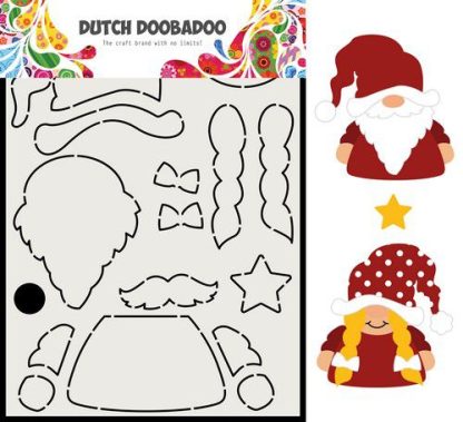 Dutch Doobadoo Card Art Built up Gnome