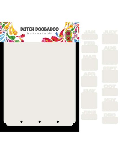 Dutch Doobadoo Dutch Card Art Mini Album Months 13set