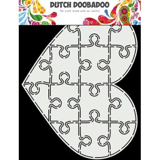 DDBD Card Art Puzzel hart