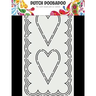 Dutch Doobadoo Dutch Card Art Slimline Harten