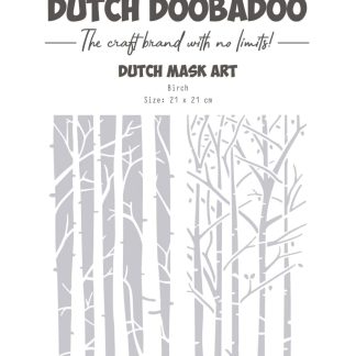 Dutch Doobadoo DDBD Mask Art Slimline Birch 21x21cm