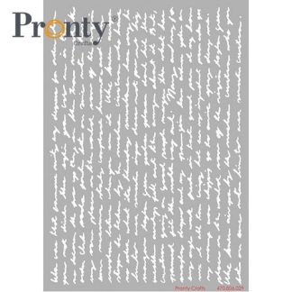 Pronty stencil - Script