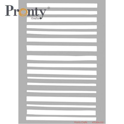 Pronty stencil - Handmade stripes