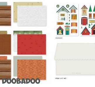 Dutch Doobadoo Crafty kit Christmas Scene