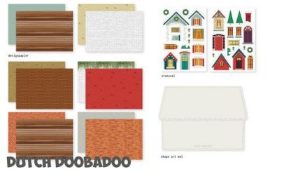 Dutch Doobadoo Crafty kit Christmas Scene