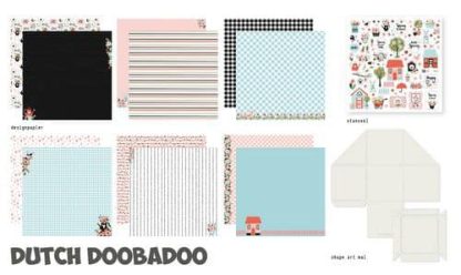 Dutch Doobadoo Crafty Kit XL Spring Scrapbook