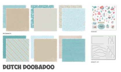 Dutch Doobadoo Crafty Kit XL Sea party