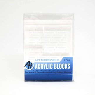 Acrylic Block 5 Pack (Variety)