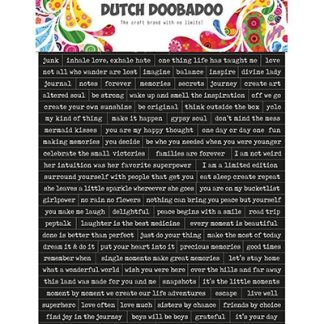 DDBD Dutch Sticker Art Quotes
