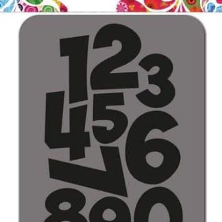 Dutch Doobadoo Foam stamps cijfers