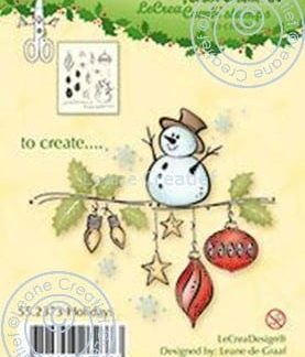 LeCreaDesign - clear stamp Holidays