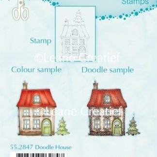 LeCrea - Doodle clear stamp House