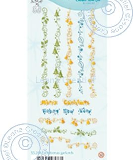 Combi clear stamp Christmas garlands