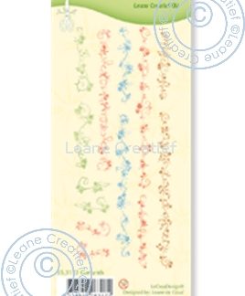 Combi clear stamp Garlands