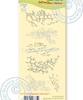 Deco clear stamp Background structures 4