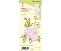 Leane Creatief Carnation Clear Stamp