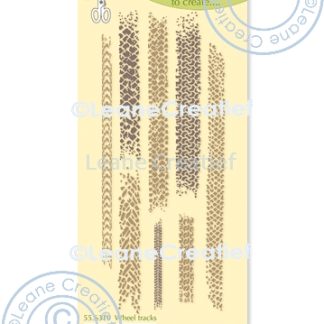 LeCreaDesign - clear stamp Banden sporen