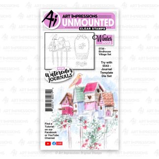 Birdhouse Village Set