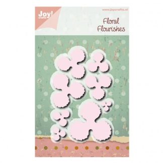 Joy!Crafts snijstencil Noor rib flowers